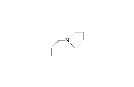 1-[(Z)-prop-1-enyl]pyrrolidine