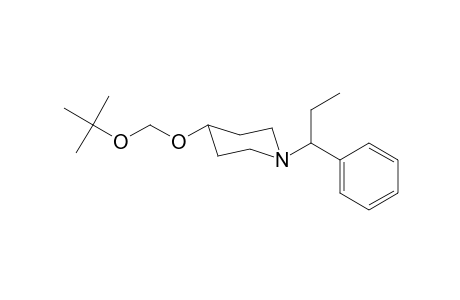 4-(Tert-butoxymethoxy)-1-(1-phenylpropyl)piperidine