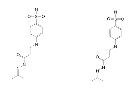 4-[[2-(N'-PROPAN-2-YLIDENEHYDRAZINECARBONYL)-ETHYL]-AMINO]-BENZENE-1-SULFONAMIDE