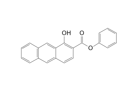 1-hydroxy-2-anthroic acid, phenyl ester