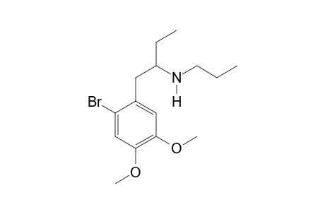 N-Propyl-1-(2-bromo-4,5-dimethoxyphenyl)butan-2-amine