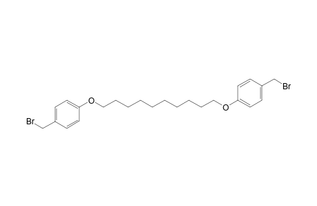 1,1'-[Decane-1",10"-diyl-bis(oxy)]-bis[4-(bromomethyl)benzene]