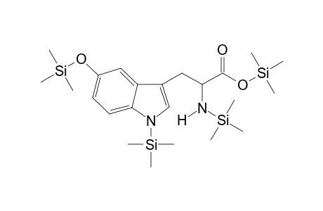 5-Hydroxytryptophan 4TMS