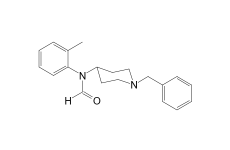 N-(2-Methylphenyl)-N-(1-benzylpiperidin-4-yl)formamide