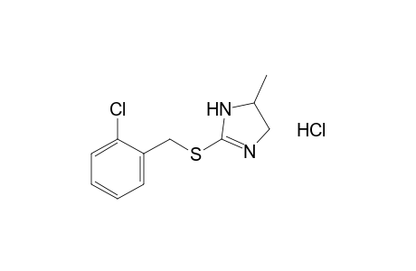 2-[(o-chlorobenzyl)thio]-5-methyl-2-imidazoline, monohydrochloride