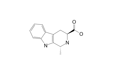 (-)-(1R,3S)-1-METHYL-1,2,3,4-TETRAHYDRO-BETA-CARBOLINE-3-CARBOXYLIC-ACID