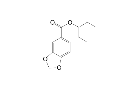 (3-Pentyl)-3,4-methylenedioxy benzoate