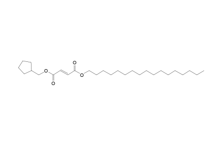 Fumaric acid, cyclopentylmethyl heptadecyl ester