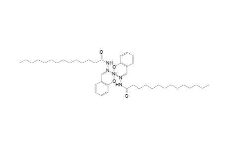 bis{[alpha-(tetradecanoylhydrazono)-o-tolyl]oxy}nickel