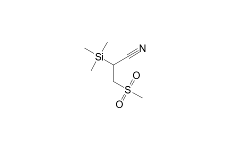 1-Cyano-1-trimethylsilyl-2-methanesulfonylethane