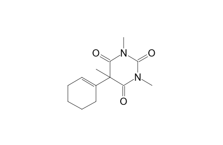 2,4,6(1H,3H,5H)-Pyrimidinetrione, 5-(1-cyclohexen-1-yl)-1,3,5-trimethyl-