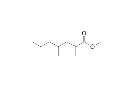 2,4-Dimethyl-heptanoic acid, methyl ester