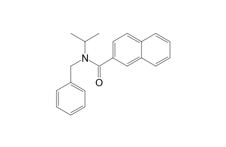 N-Benzyl-N-(isopropyl)naphthalene-2-carboxamide