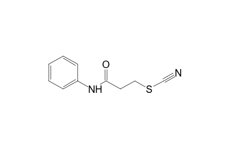 thiocyanic acid, 2-(phenylcarbamoyl)ethyl ester