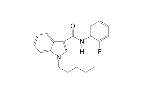 N-(2-Fluorophenyl)-1-pentyl-1H-indole-3-carboxamide