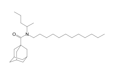 Adamantane-1-carboxamide, N-(2-pentyl)-N-dodecyl-