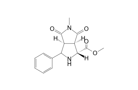 Methyl (1R,3aS,6aR)-5-methyl-4,6-dioxo-3-phenyloctahydropyrrolo[3,4-c]pyrrole-1-carboxylate