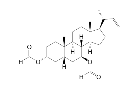 24-Nor-5β-chol-22-ene-3α,7β-diol, diformate