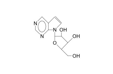7.beta.-D-Ribofuranosyl-pyrrolo(2,3-D)pyrimidine
