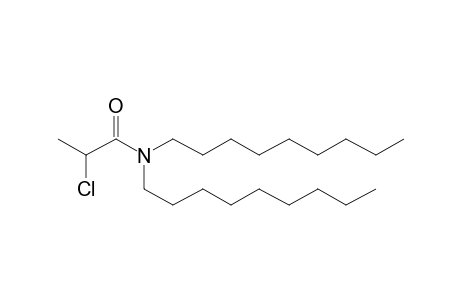 Propanamide, N,N-dinonyl-2-chloro-