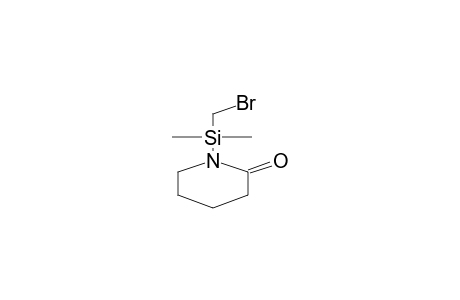 1-DIMETHYLBROMOMETHYLSILYL-2-PIPERIDONE