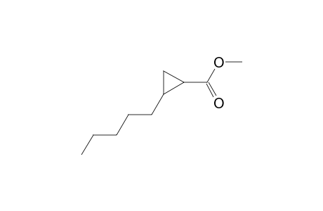 Methyl 2-pentylcyclopropanecarboxylate