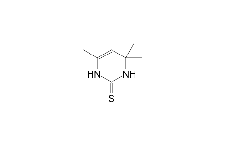 3,4-dihydro-4,4,6-trimethyl-2(1H)-pyrimidinethione