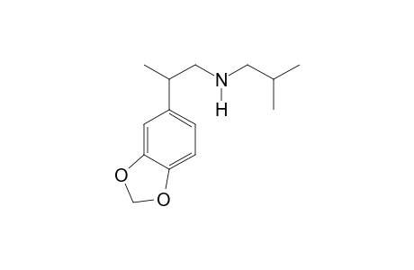 N-Isobutyl-2-(3,4-methylenedioxyphenyl)propan-1-amine