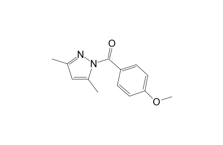 (3,5-dimethyl-1H-pyrazol-1-yl)(4-methoxyphenyl)methanone