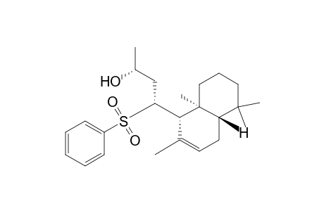 (13R)-11.alpha.-benzenesulfonyl-14,15-dinor-labd-7-en-13-ol