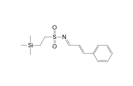 (NE)-N-[(E)-3-phenylprop-2-enylidene]-2-trimethylsilyl-ethanesulfonamide