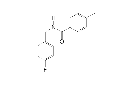 N-(4-Fluorobenzyl)-4-methylbenzamide
