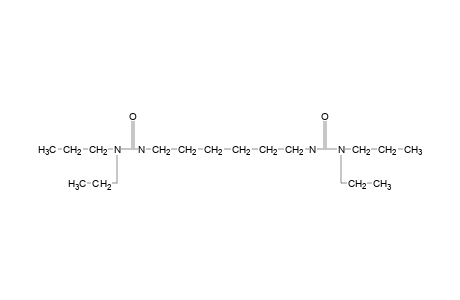 1,1'-hexamethylenebis[3,3-dipropylurea]