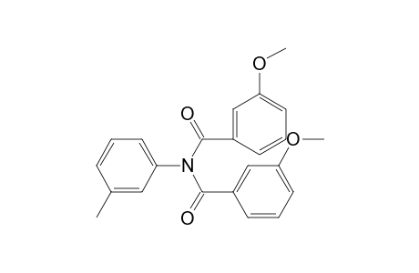 3-Methoxy-N-(3-methoxybenzoyl)-N-(3-methylphenyl)benzamide