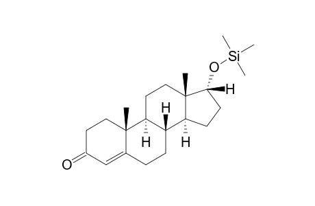 Androst-4-en-3-one,17-[(trimethylsilyl)oxy]-,(17alpha)