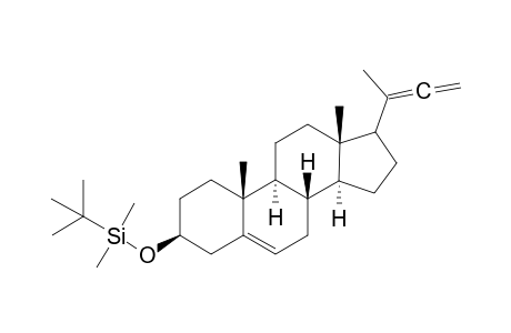 24-Norcholane, silane deriv.