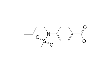 Benzoic acid, 4-butyl(methylsulfonyl)amino-