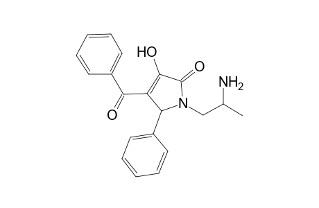 4-Benzoyl-1-(2-aminopropyl)-5-phenyl-3-hydroxy-2,5-dihydro-1H-pyrrol-2-one