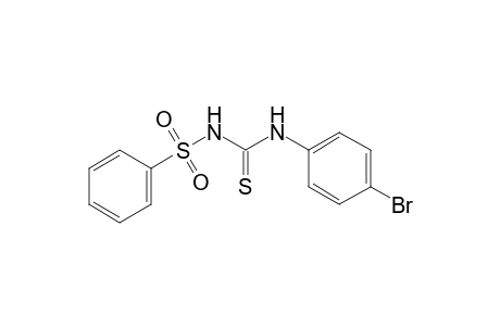 1-(p-bromophenyl)-3-(phenylsulfonyl)-2-thiourea
