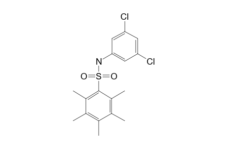 3',5'-dichloro-2,3,4,5,6-pentamethylbenzenesulfonanilide