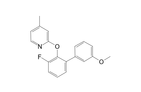 2-{(3-Fluoro-3'-methoxy-[1,1'-biphenyl]-2-yl)oxy}-4-methylpyridine