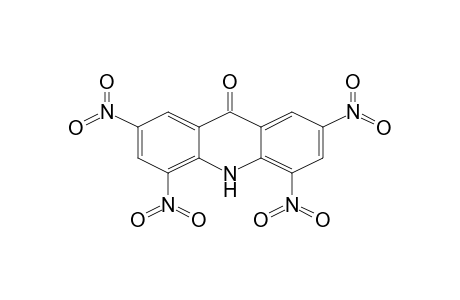 9(10H)-Acridinone, 2,4,5,7-tetranitro-