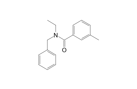 N-Benzyl-N-ethyl-3-methylbenzamide