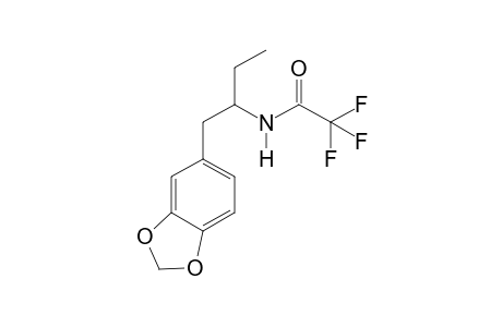 1-(3,4-Methylenedioxyphenyl)butan-2-amine TFA
