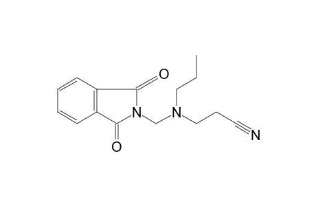 N-{[(2-cyanoethyl)propylamino]methyl}phthalimide