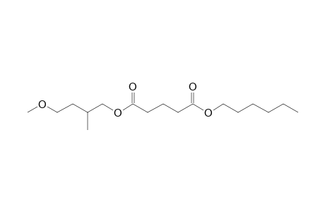 Glutaric acid, hexyl 4-methoxy-2-methylbutyl ester