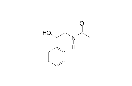 N-(2-Hydroxy-1-methyl-2-phenylethyl)acetamide