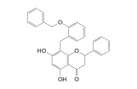 8-[2-(Benzyloxy)benzyl]-5,7-dihydroxyflavanone