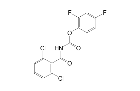 (2,6-dichlorobenzoyl)carbamic acid, 2,4-difluorophenyl ester