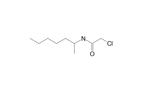 2-chloro-N-(1-methylhexyl)acetamide